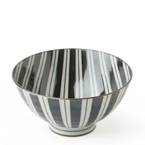 MIYA Company Bowl Sets^Retro Black & White 4.5