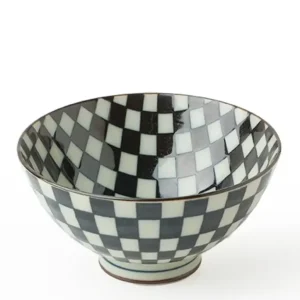 MIYA Company Bowl Sets^Retro Black & White 4.5