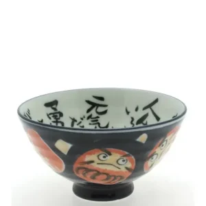 MIYA Company Tableware^Rice Bowl Daruma Dark Blue