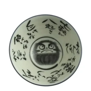 MIYA Company Tableware^Rice Bowl Daruma Dark Blue