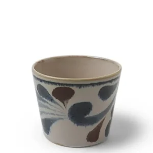 MIYA Company Soba Cups^Rustic Blue Vines Soba Cup