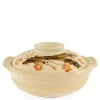 MIYA Company Donabe Casseroles^Sakura Donabe Casserole, 64 Oz.