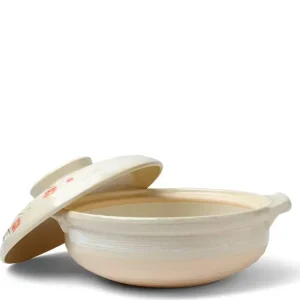MIYA Company Donabe Casseroles^Sakura Donabe Casserole, 135 Oz.