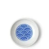 MIYA Company Sauce Dishes^Sauce Dish 3-1/4" Blue Waves Mon