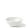 MIYA Company Sauce Dishes^Sauce Dish Chinmi White + Blue Swirl