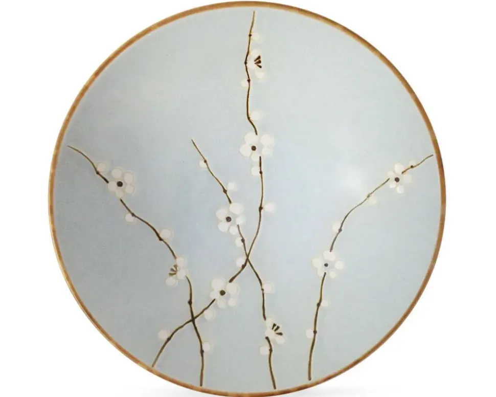 spring_blossoms__serving__2-1.webp MIYA Company Serving Bowls & Plates^Spring Blossoms 9.75" Serving Bowl