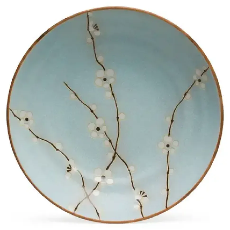 spring_blossoms__shallow__0-2.webp MIYA Company Serving Bowls & Plates^Spring Blossoms 9" Shallow Bowl