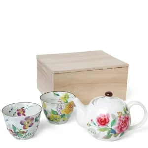 MIYA Company Tea Sets - Ceramic^Spring Floral Tea Set