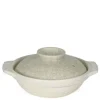 MIYA Company Donabe Casseroles^Sumi Kannyu White Donabe Casserole, 22 Oz.