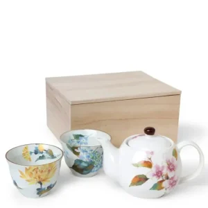 MIYA Company Tea Sets - Ceramic^Summer Floral Tea Set