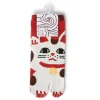 MIYA Company Other^Tabi Socks - Maneki Neko Red
