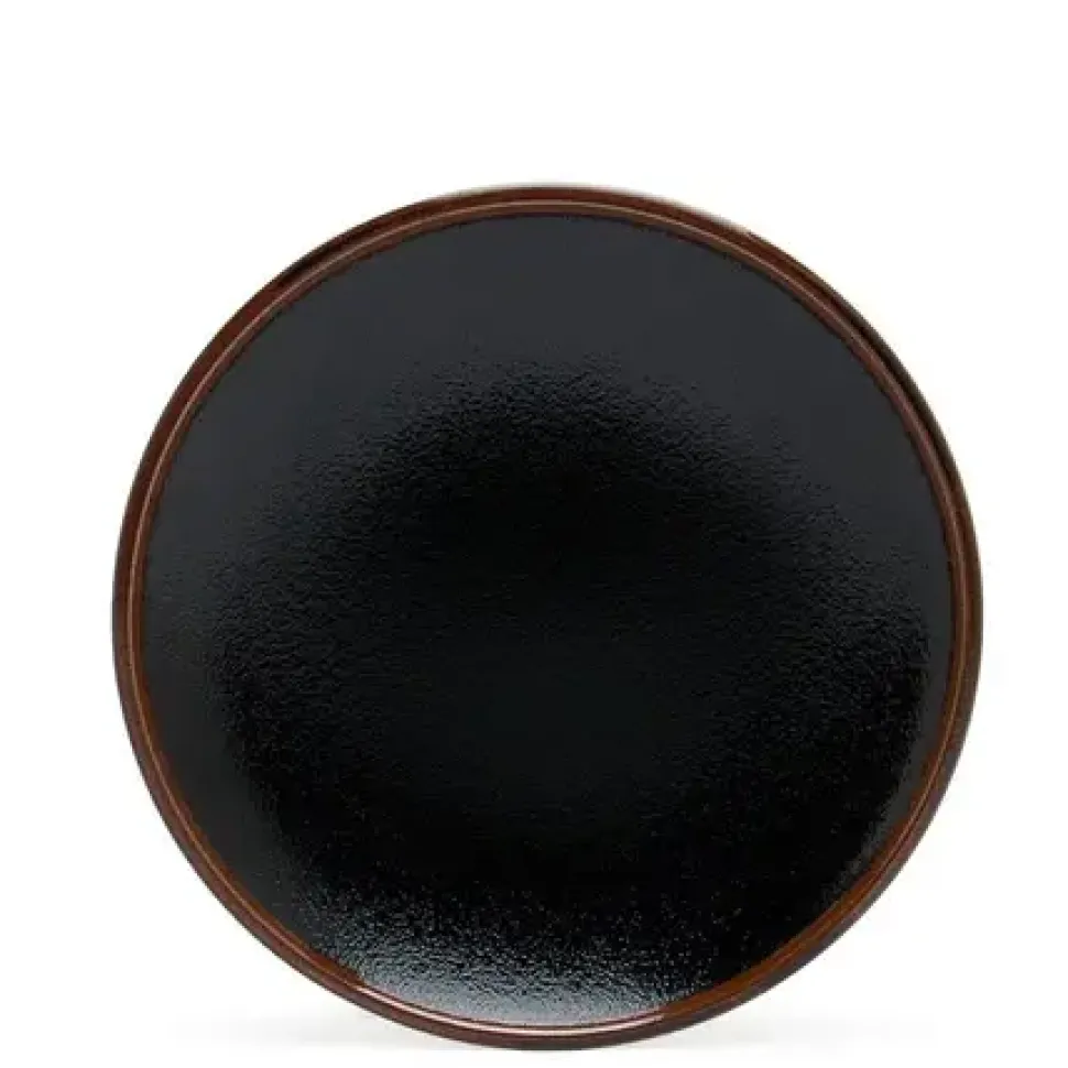 tenmoku__round_plate_0-1.webp MIYA Company Medium Plates^Tenmoku 6.5" Round Plate