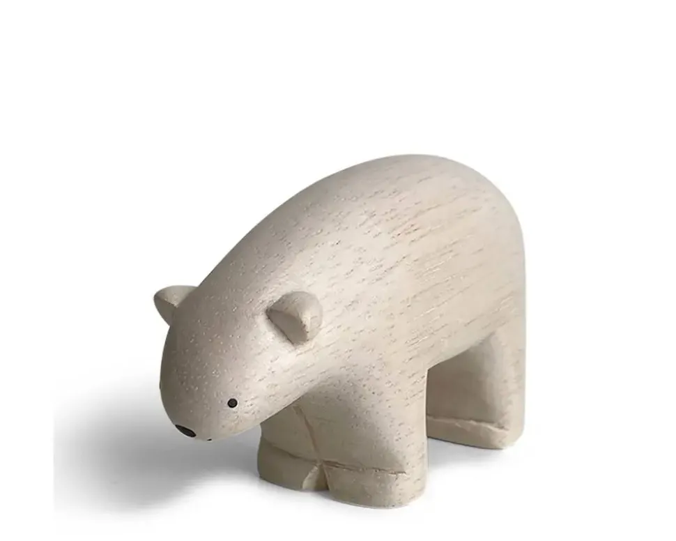 tlab_wooden_animal__polar_0.webp MIYA Company Other^T-Lab Wooden Animal - Polar Bear