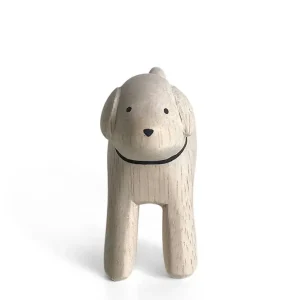 MIYA Company Dogs^T-Lab Wooden Animal - Poodle