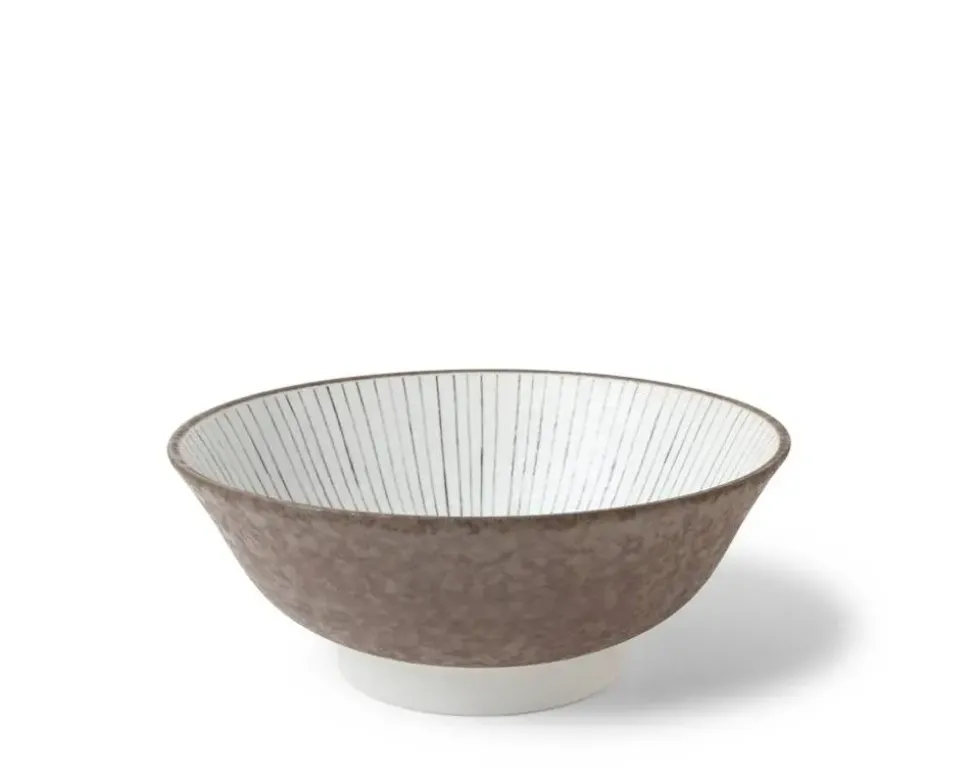 tokusa_gray__bowl_1-1.webp MIYA Company Ramen Bowls^Tokusa Gray 8.25" Bowl