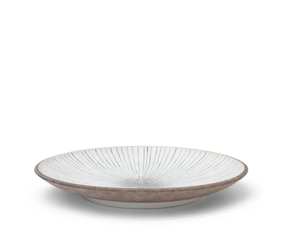 tokusa_gray__plate_2-1.webp MIYA Company Serving Bowls & Plates^Tokusa Gray 10" Plate