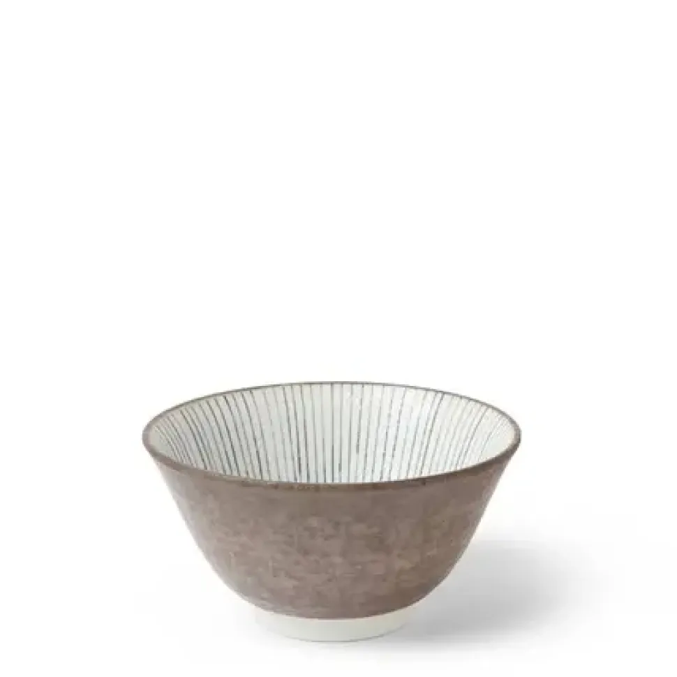 tokusa_gray__rice_bowl_0.webp MIYA Company Rice Bowls^Tokusa Gray 4.5" Rice Bowl