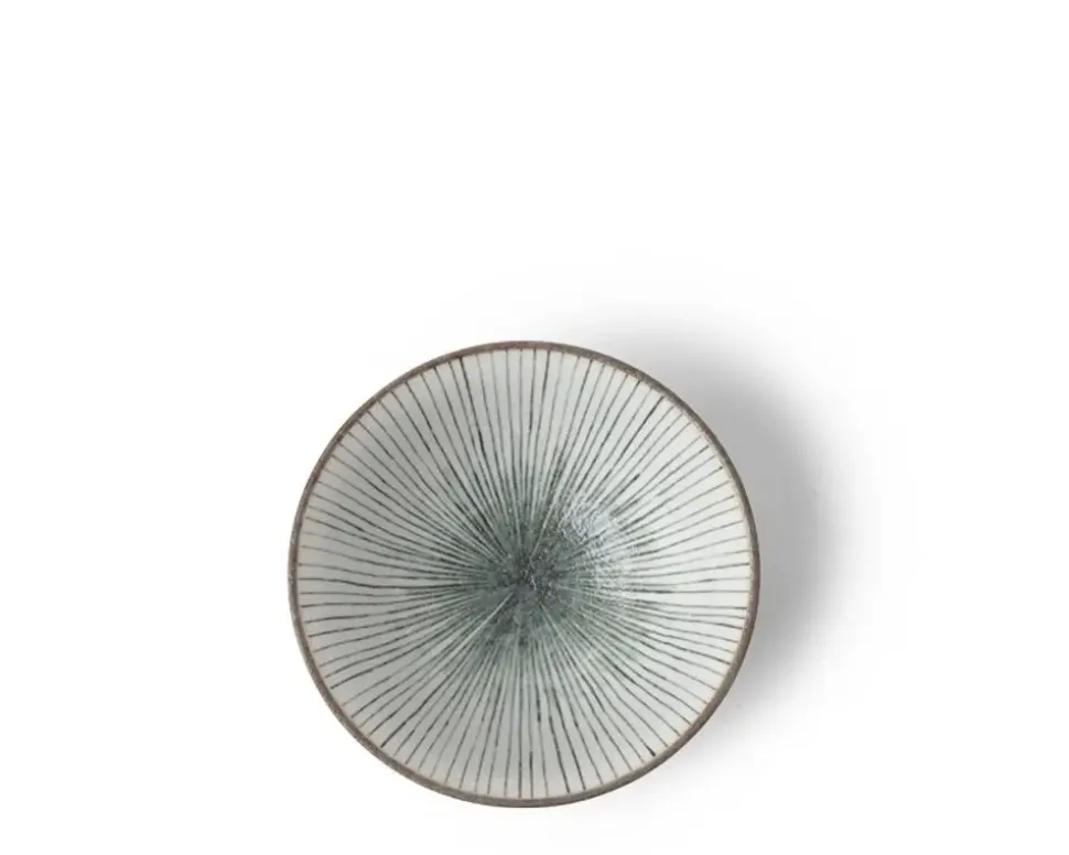 tokusa_gray__rice_bowl_2.webp MIYA Company Rice Bowls^Tokusa Gray 4.5" Rice Bowl