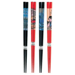 MIYA Company Lacquerware^Ukiyo-E Chopsticks