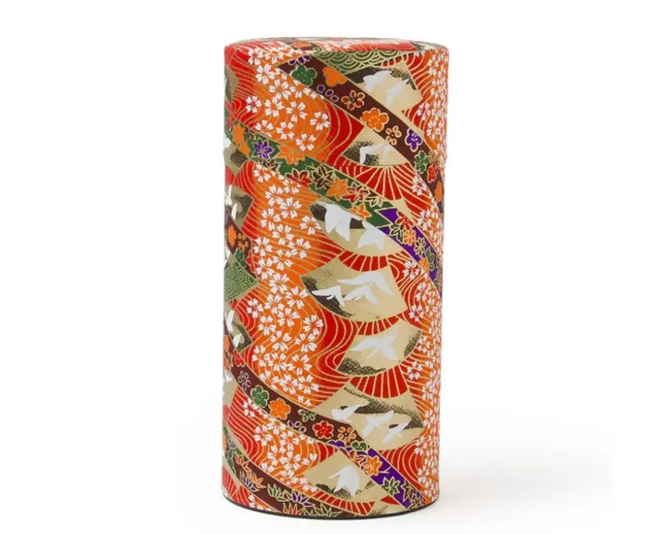 washi_paper_tea_canister_2-1.webp MIYA Company Teaware Accessories^Washi Paper Tea Canister