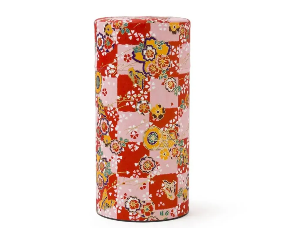 washi_paper_tea_canister_3.webp MIYA Company Teaware Accessories^Washi Paper Tea Canister