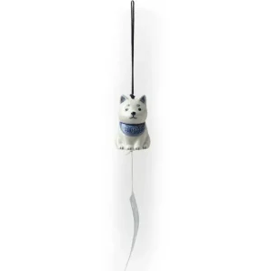 MIYA Company Dogs^Wind Chime Shiba Blue/White